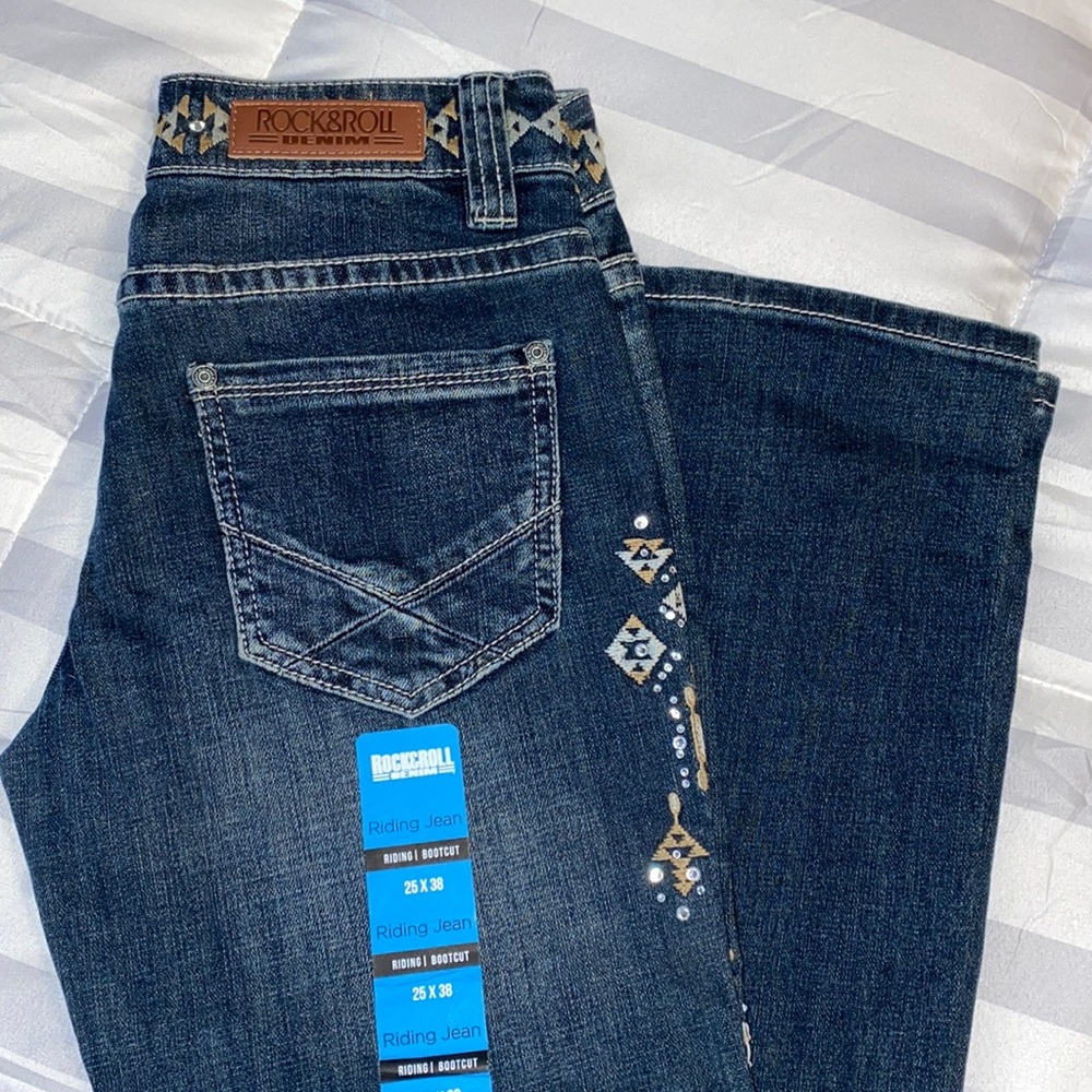 ROCK&ROLL Cowgirl Riding Jean